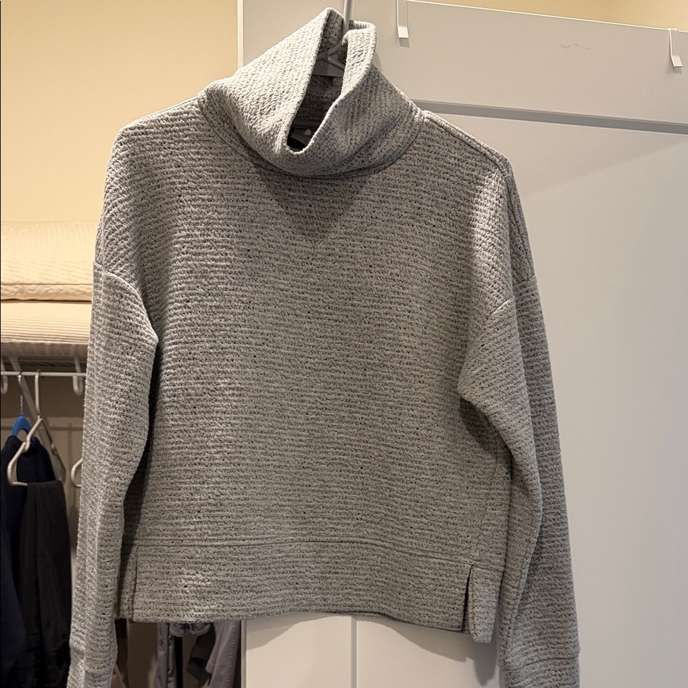 Calia Women’s Heather Gray Turtleneck Sweater